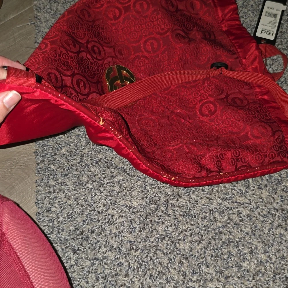 Red Drawstring Backpack - Picture 3 of 4